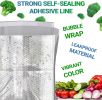 Insulated Box Liners Pack of 50 Thermal Box Liners 8x8x8 Box Size; Metalized Cold Shipping Boxes with Gusseted Bottom 8 x 8 x 8 for Frozen Food with A