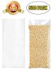 Pack of 500 Jumbo Laminated Vacuum Pouches 16 x 28 Clear Poly-Nylon Vacuum Bags 16x28. Thickness 3 mil Thick. Plastic Bags for Packing and Storing. Pe