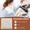 C- Shaped Cat Side Table Cat Tree with Scratching Board