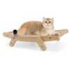 5 Changeable Forms Cardboard Cat Scratcher Double-Sided Cat Scratching Pad With Solid Wood Structure Indoor Reversible Cat Scratcher Lounge