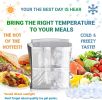 Insulated Box Liners Pack of 50 Thermal Box Liners 8x8x8 Box Size; Metalized Cold Shipping Boxes with Gusseted Bottom 8 x 8 x 8 for Frozen Food with A