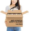 25 Pack High Visibility Safety Vests with Silver Reflective Stripes. Yellow Lightweight Comfortable Vests. Breathable Polyester Vests. Neon Yellow Ves