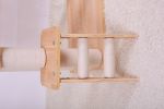 PurrScape Elegance - Deluxe Wooden Cat Tower