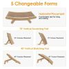 5 Changeable Forms Cardboard Cat Scratcher Double-Sided Cat Scratching Pad With Solid Wood Structure Indoor Reversible Cat Scratcher Lounge