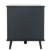 Litter Box Enclosure, Cat Litter Box Furniture with Hidden Plug, 3 Doors,Indoor Cat Washroom Storage Bench Side Table Cat House, Large Wooden Enclused